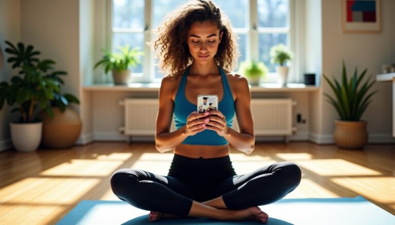 Guide pratique pour suivre des cours de sport via une application mobile