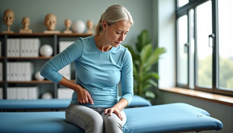 Localisation précise de la douleur dans le syndrome du piriforme